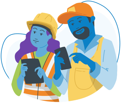 Contractors Illustration