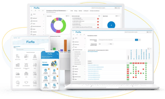Fixflo's social housing offerings including its customer dashboard, tenant reporting portal, contractor app and compliance matrix Fixflo's social housing offerings including its customer dashboard, tenant reporting portal, contractor app and compliance matrix