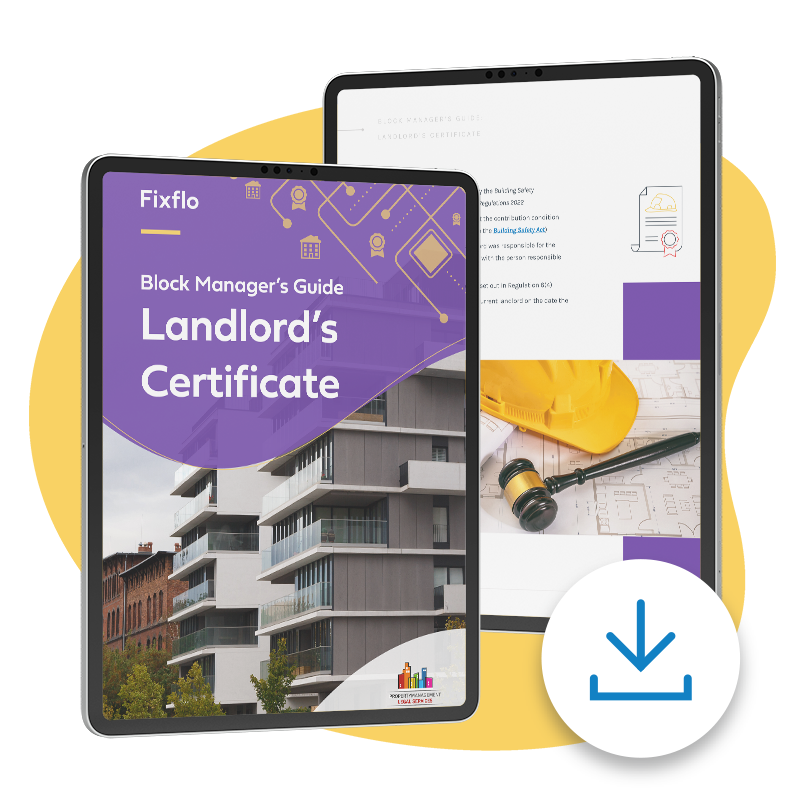 Block Managers Guide_Landlords Certificate_Email
