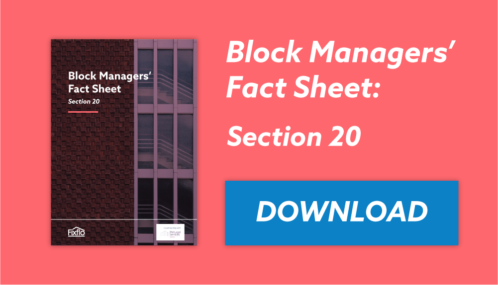 Email_Block Managers Fact Sheet - Section 20