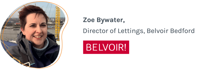 Zoe Bywater, Director of Lettings, Belvoir Bedford