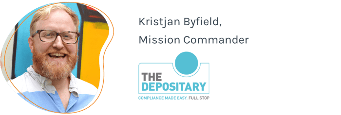 Kristjan Byfield, Mission Commander, The Depositary