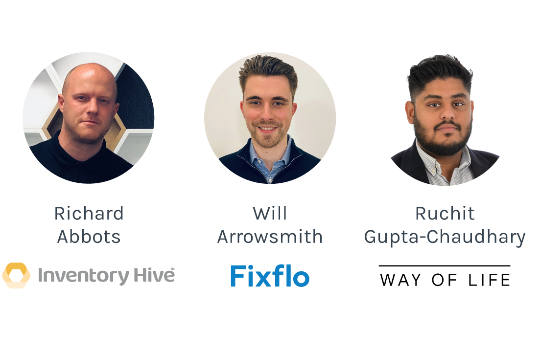 Speakers Richard Abbots, Will Arrowsmith and Ruchit Gupta-Chaudhary