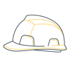 Illustrative Icon_Contractor Helmet