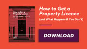 How to get a property licence email banner