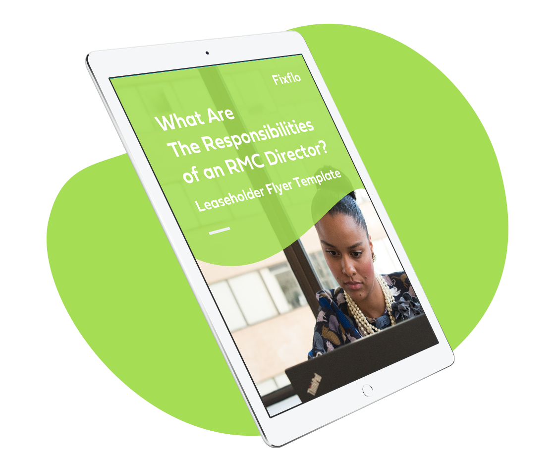 Fixflo Leaseholder Flyer Template - What Are The Responsibilities of an RMC Director?