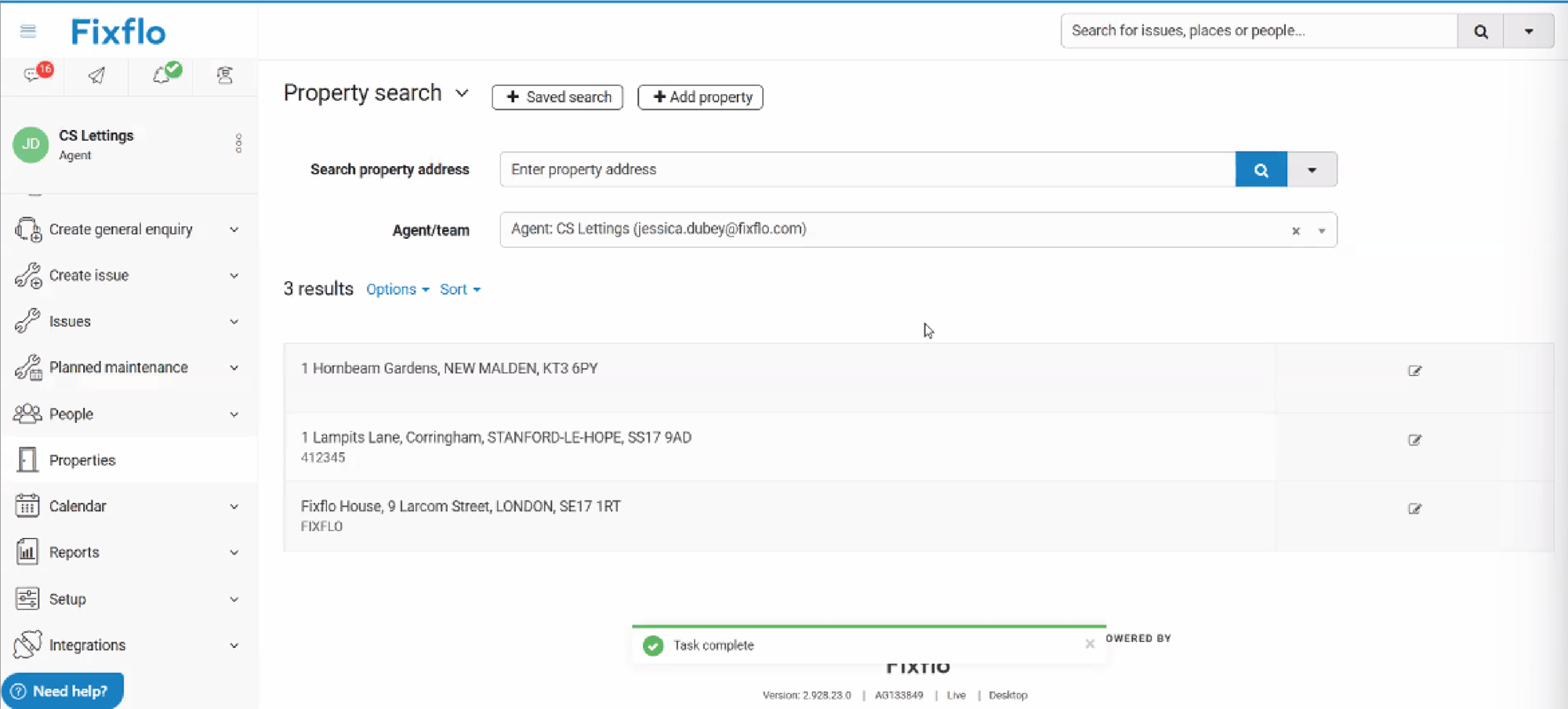 Service event improvements