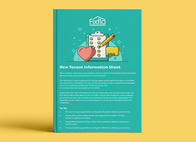New Tenant Information Sheet