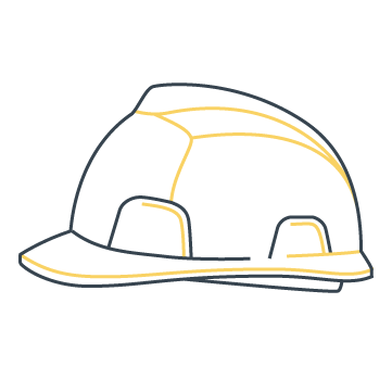 Illustrative Icon_Contractor Helmet