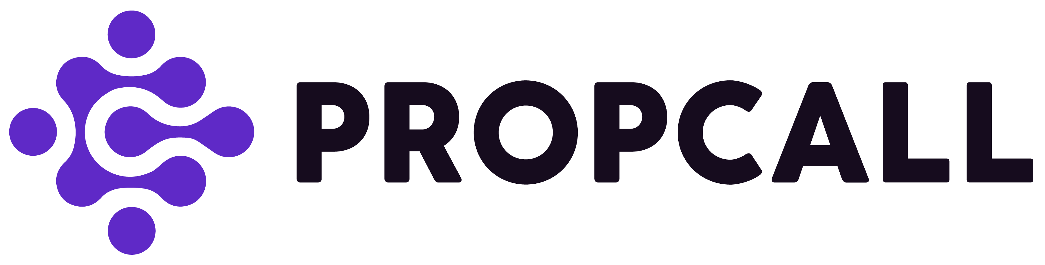 Propcall logo - purple