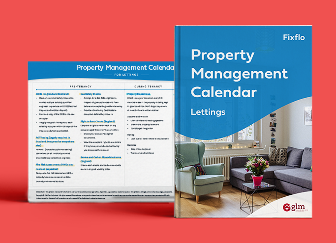 Property Management Calendar for Lettings